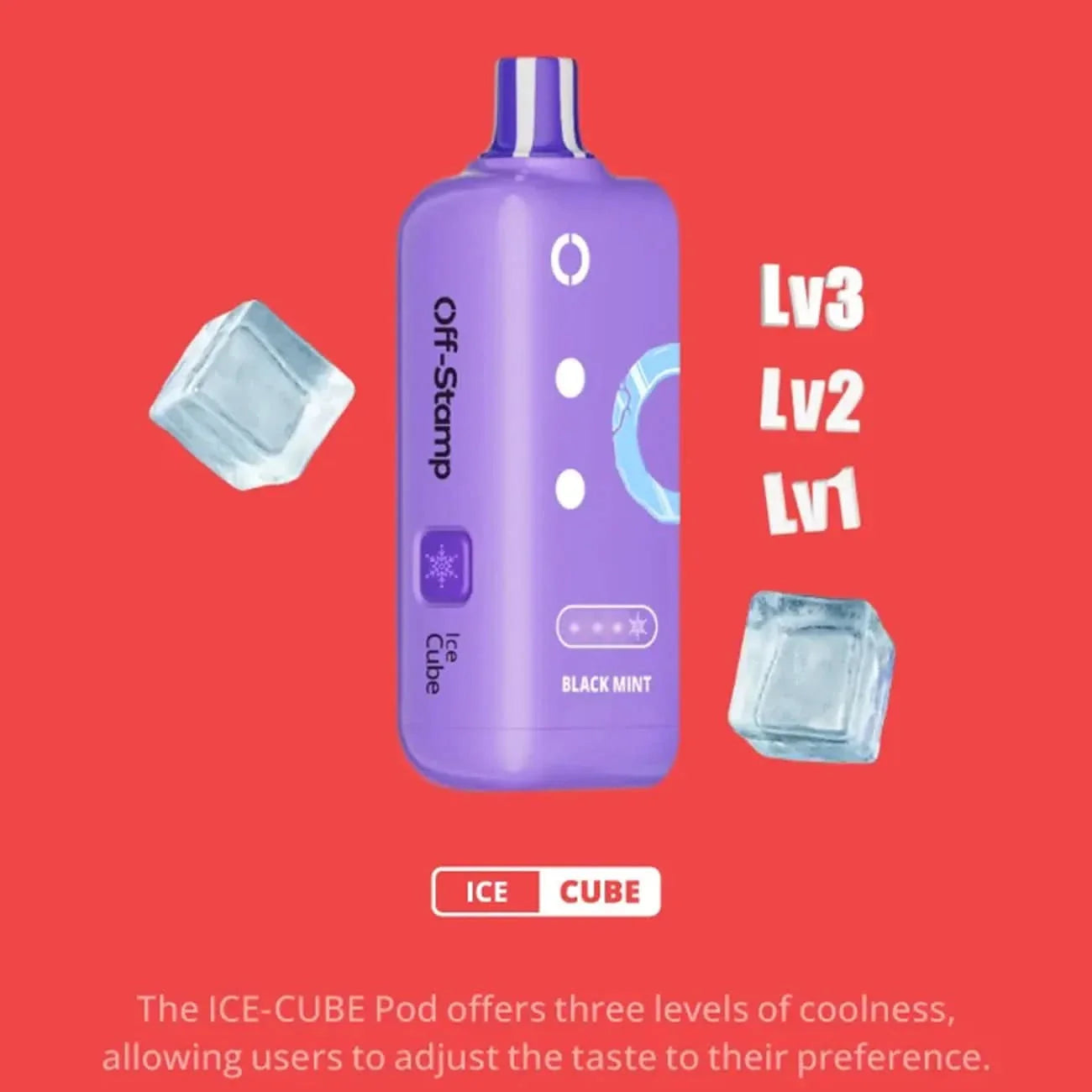 Off-Stamp Ice Cube Pod Disposable