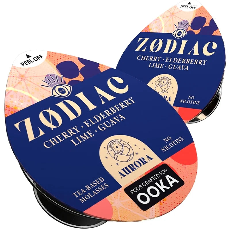 OOKA PODS TEA ZODIAC AURORA (CHERRY, LIME, ELDERBERRY, GUAVA)
