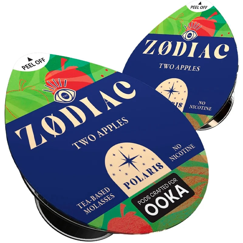 OOKA PODS TEA ZODIAC POLARIS (TWO APPLES)